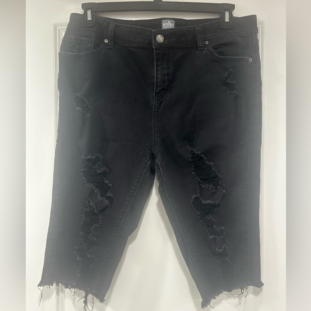 New York & Company SOHO Black Jeans